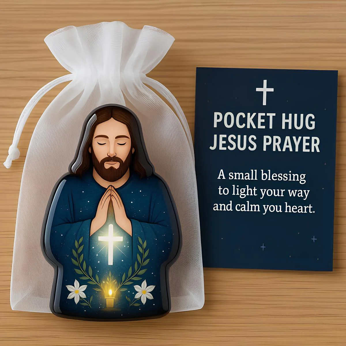 (🎁Last Day 49% OFF)🔥✝️Pocket Hug Jesus Gift - Image 2