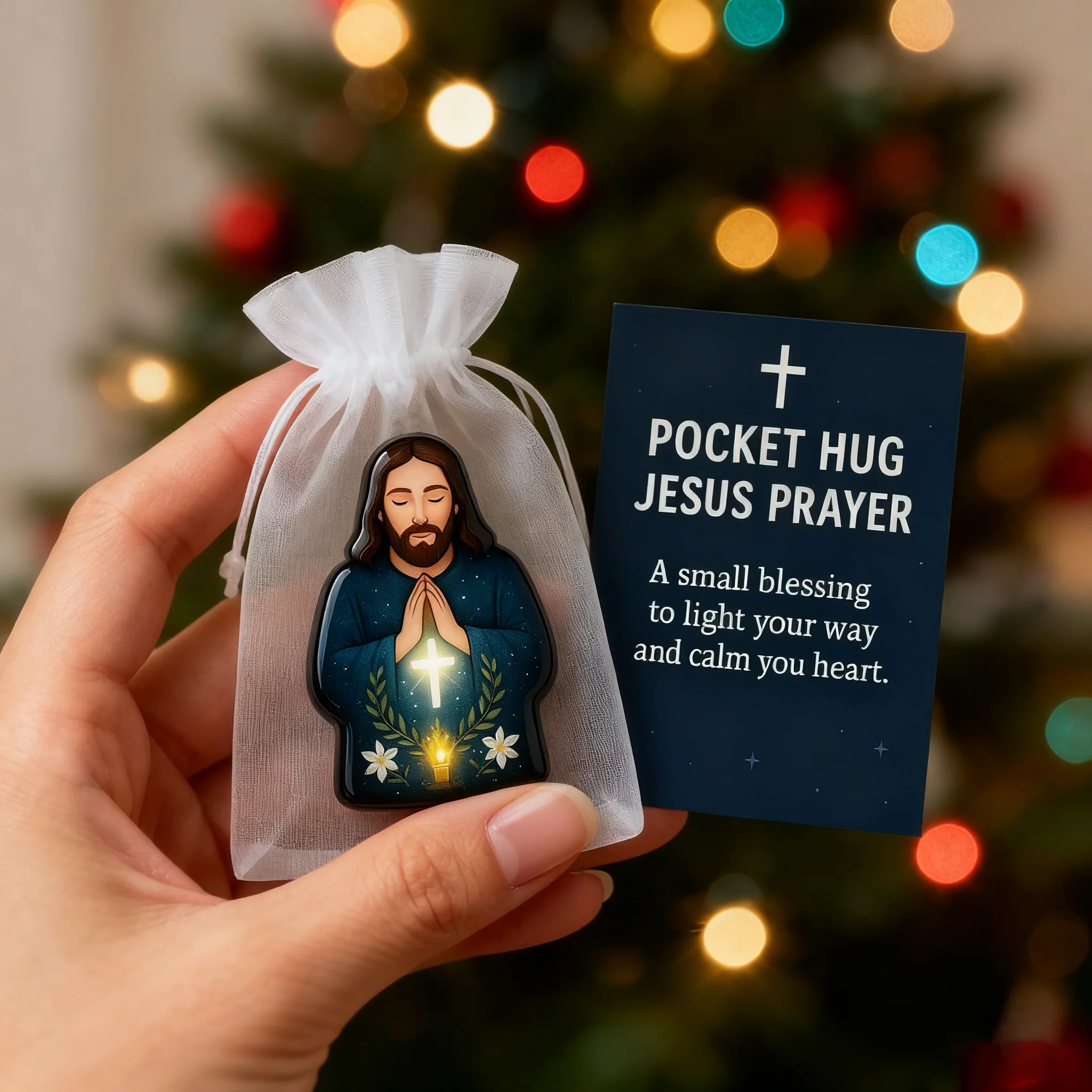 (🎁Last Day 49% OFF)🔥✝️Pocket Hug Jesus Gift - Image 3