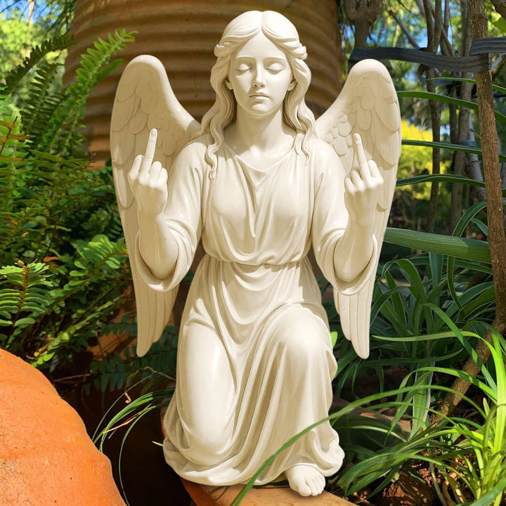 🎨✨ Prayer Angel with Attitude - The original “Talk to the Hand” icon! - Image 3