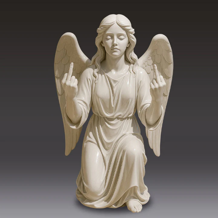 🎨✨ Prayer Angel with Attitude - The original “Talk to the Hand” icon! - Image 4