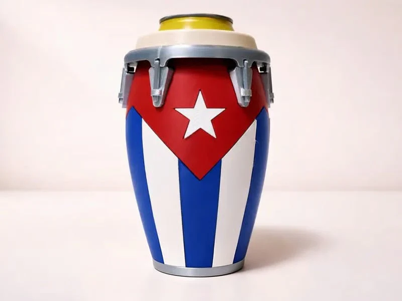 🪘🪘Conga-Style Can Holder – Celebrate Caribbean Pride, One Sip at a Time - Image 10