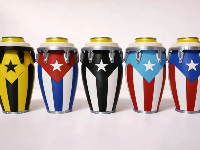 🪘🪘Conga-Style Can Holder – Celebrate Caribbean Pride, One Sip at a Time - Image 9