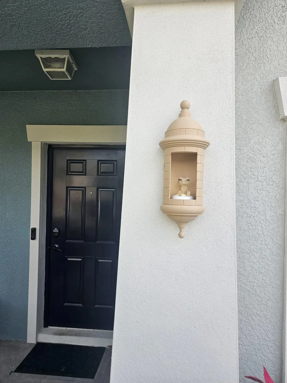Puerto Rican Garita Wall Coqui Lamp - Image 2