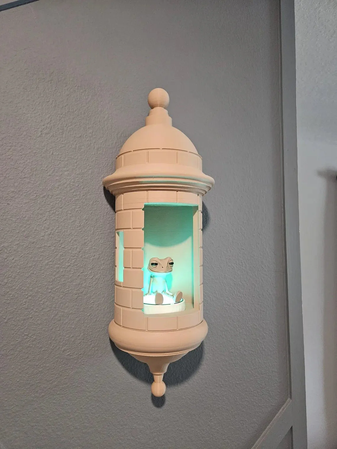 Puerto Rican Garita Wall Coqui Lamp - Image 6