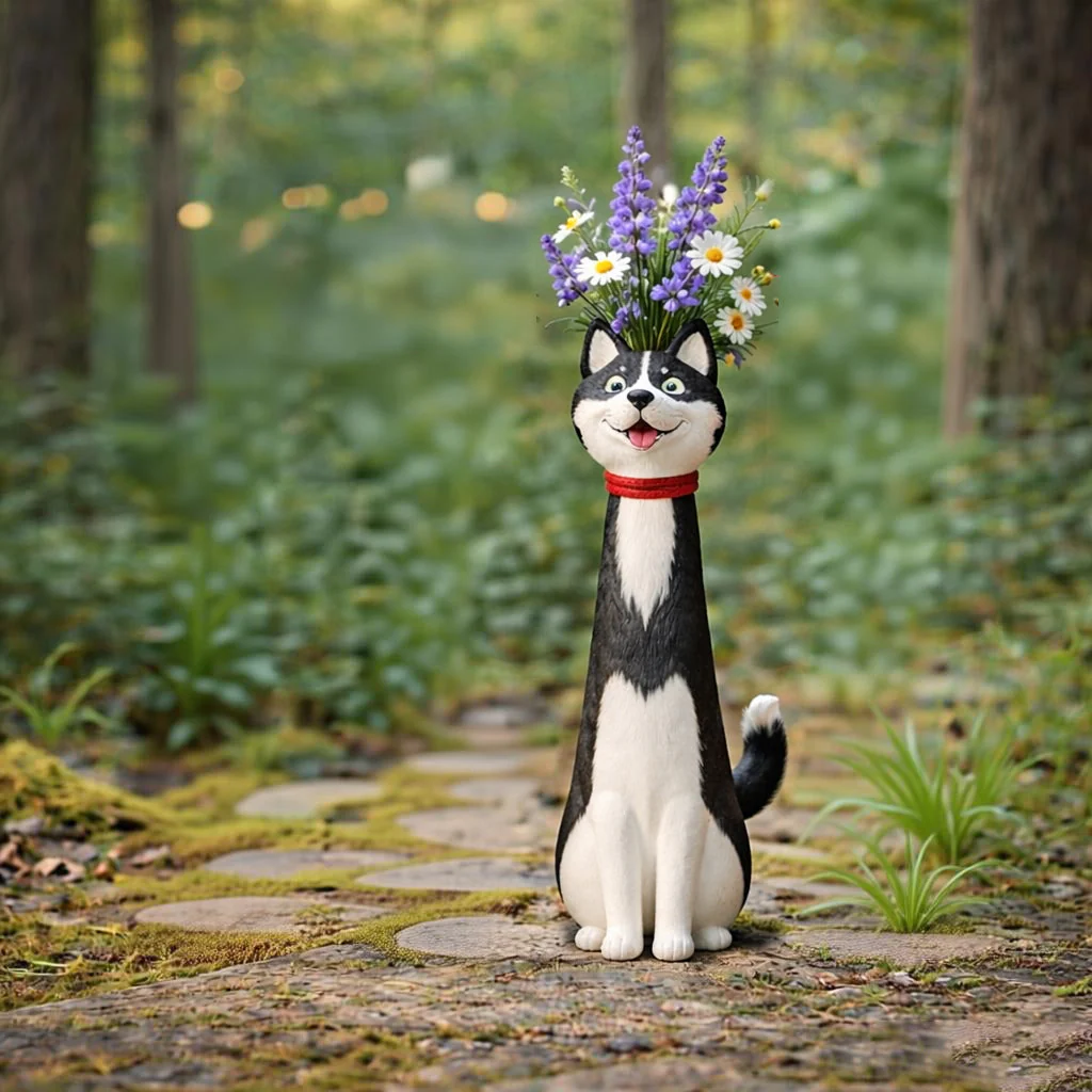 😻2026 Mother's Day Gifts 50% Off--💖🎁Mini Quirky Cat Vase - Image 10