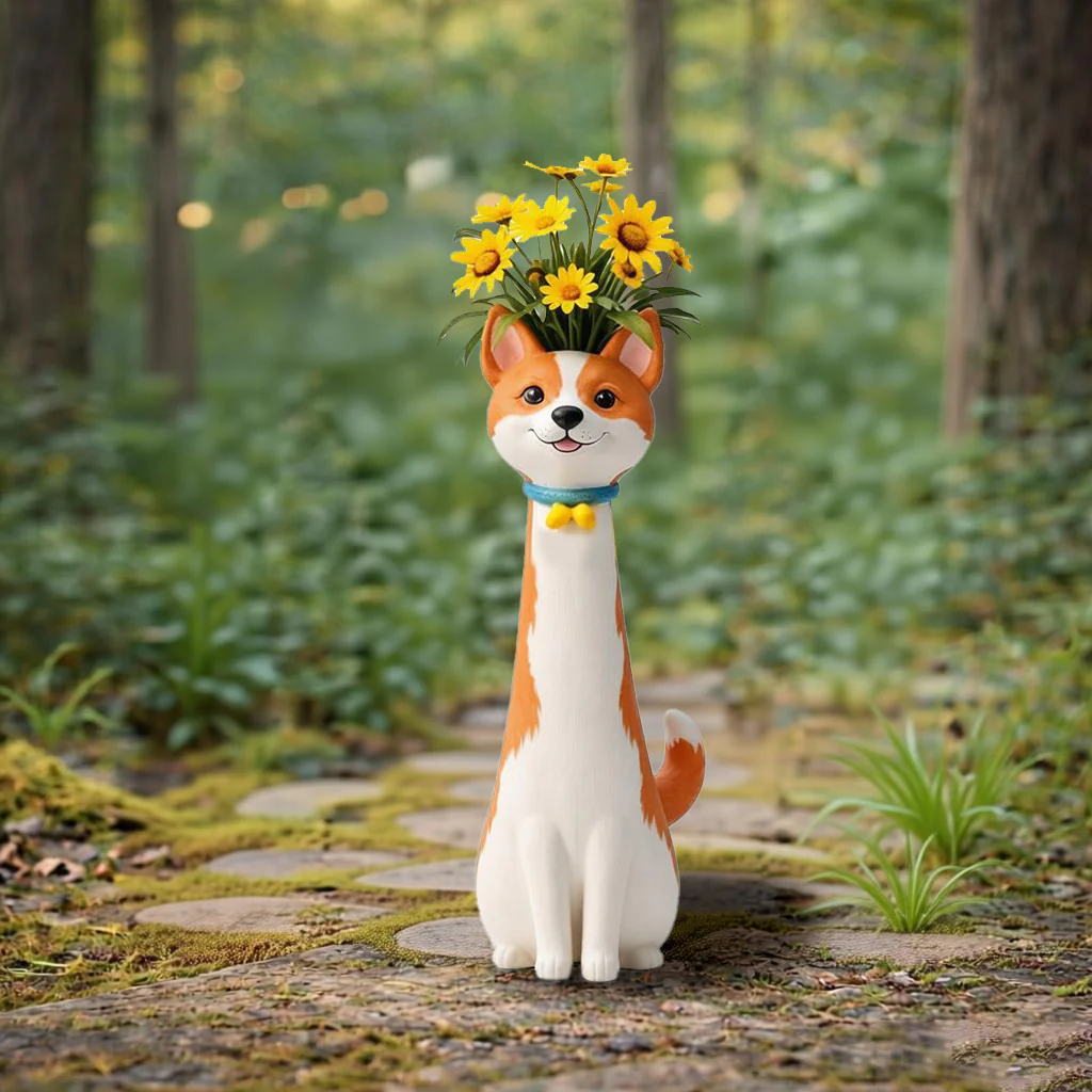 💖🎁2026 Mother's Day Gifts 50% Off--Quirky Mini Dog Vase - Image 4