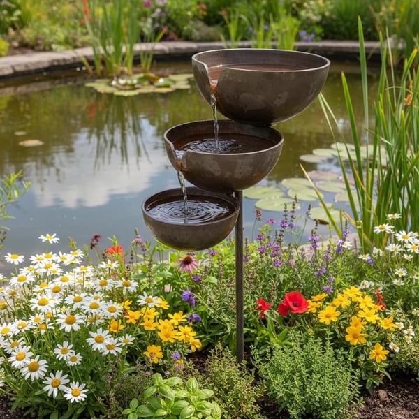 Last Day 50% OFF🔥Bring Life Back To Your Garden – Rain Catcher Bird Bath 🌿🐦 - Image 3