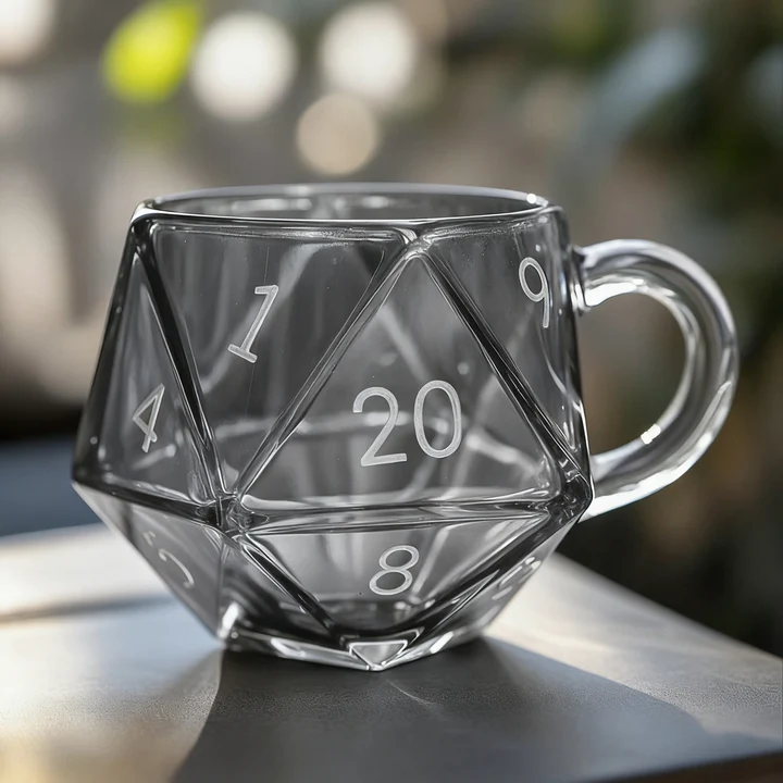 🔥LAST DAY 49% OFF -Rainbow Glass D20 Dice Cup - Image 2