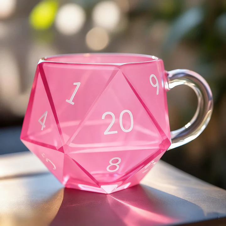 🔥LAST DAY 49% OFF -Rainbow Glass D20 Dice Cup - Image 6