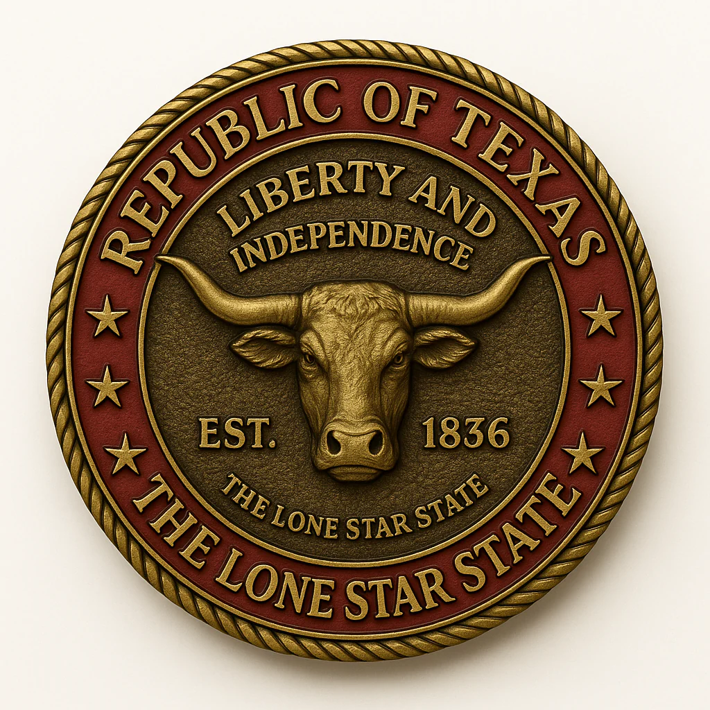 Republic of Texas Challenge Coin – Lone Star Glory - Image 2