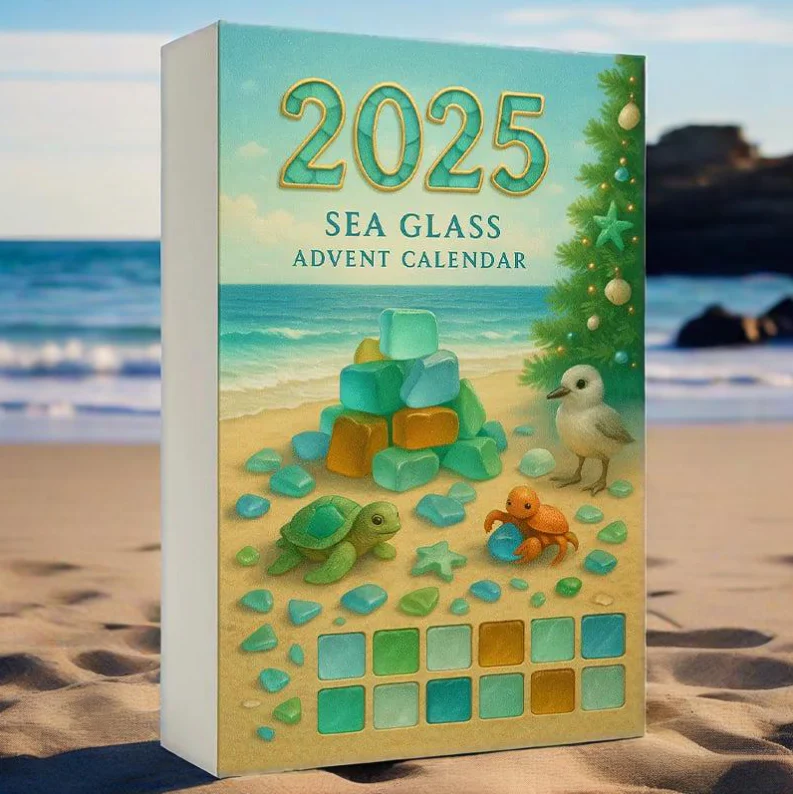 🎁Sea Glass Christmas Tree Advent Calendar - Image 3