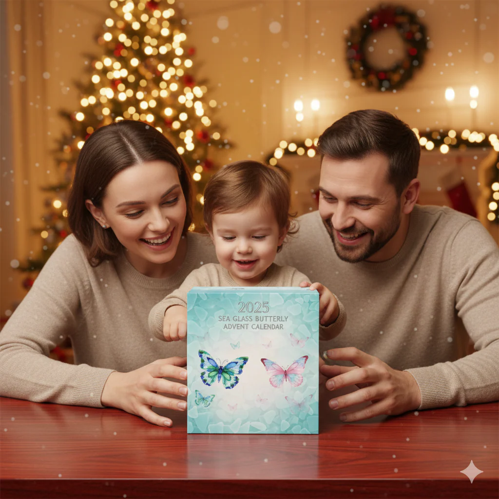 🌊2025 Sea Glass Butterfly Advent Calendar - Image 3