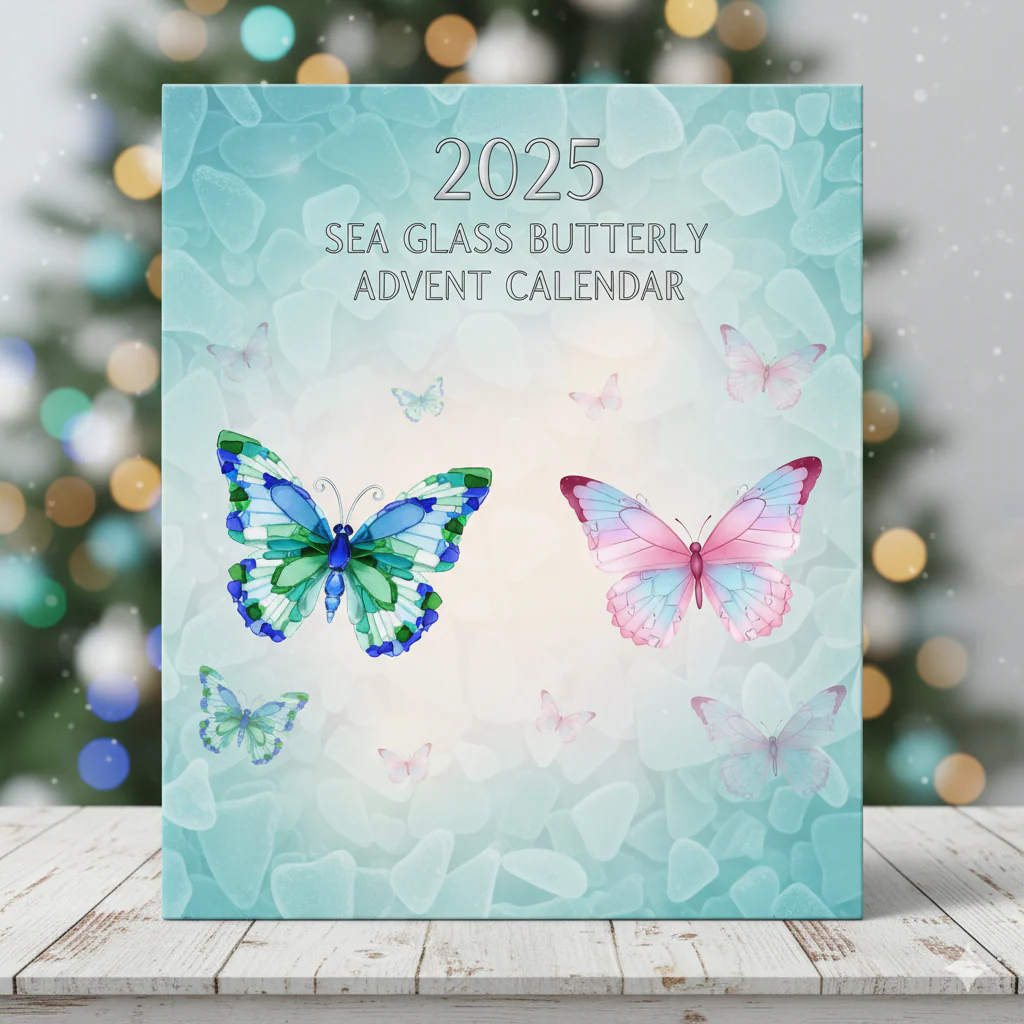 🌊2025 Sea Glass Butterfly Advent Calendar - Image 4