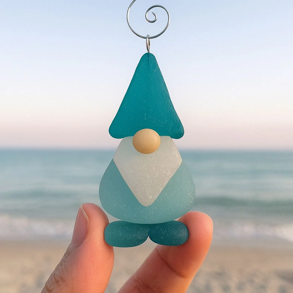 🎅Sea Glass Christmas Ornaments - Image 3