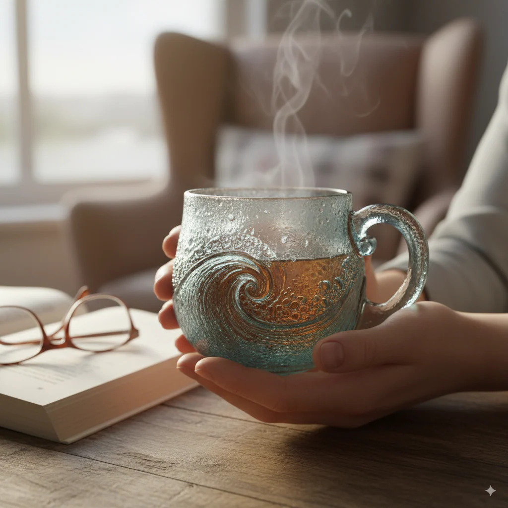 🌊 Sea Glass Wave Mug - Image 5
