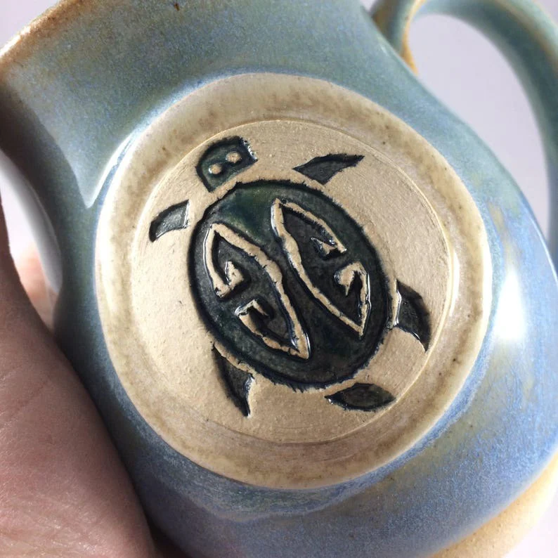 Sea Turtle Beanpot Mug - Image 6