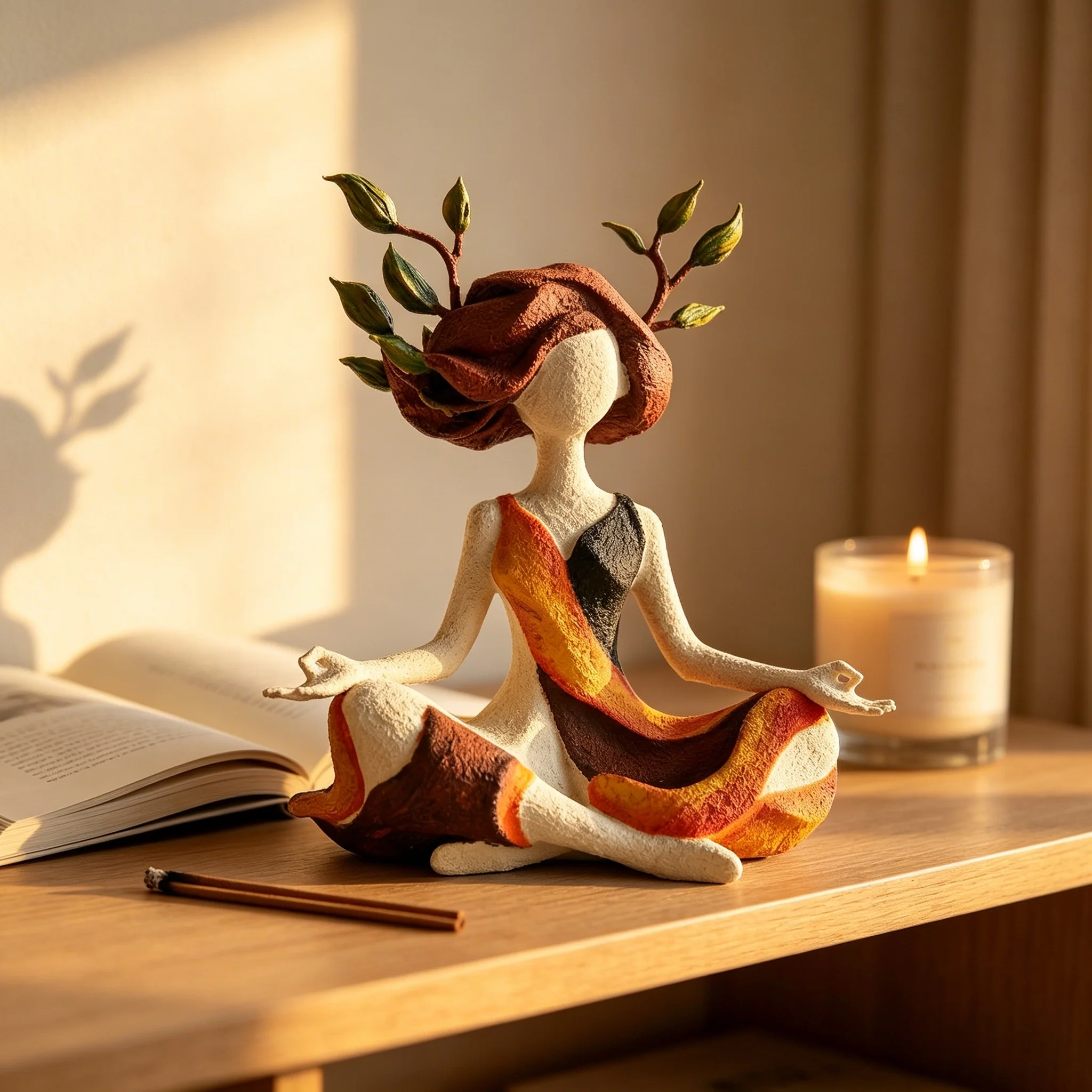 🧘‍♀️Serenity Growth | Inner Harmony Sculptural Figurine - Image 13