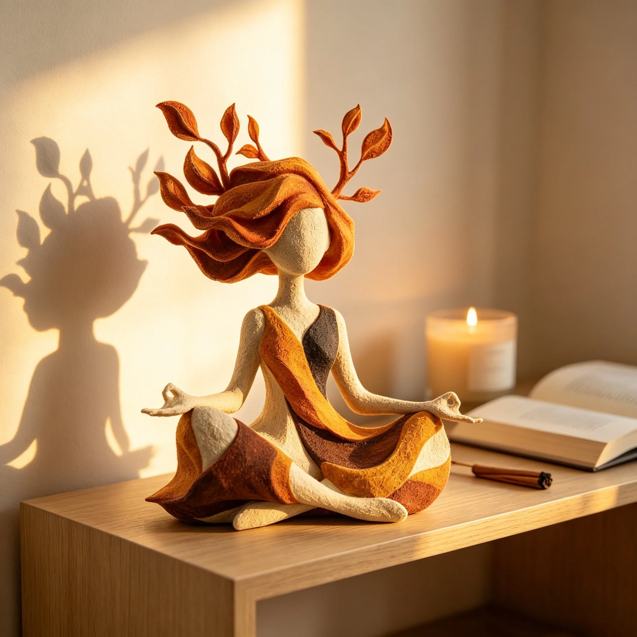 🧘‍♀️Serenity Growth | Inner Harmony Sculptural Figurine - Image 3