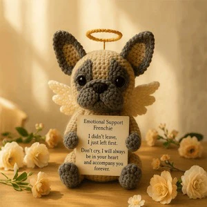 Shih Tzu Memorial Emotional Support Crochet - Image 3