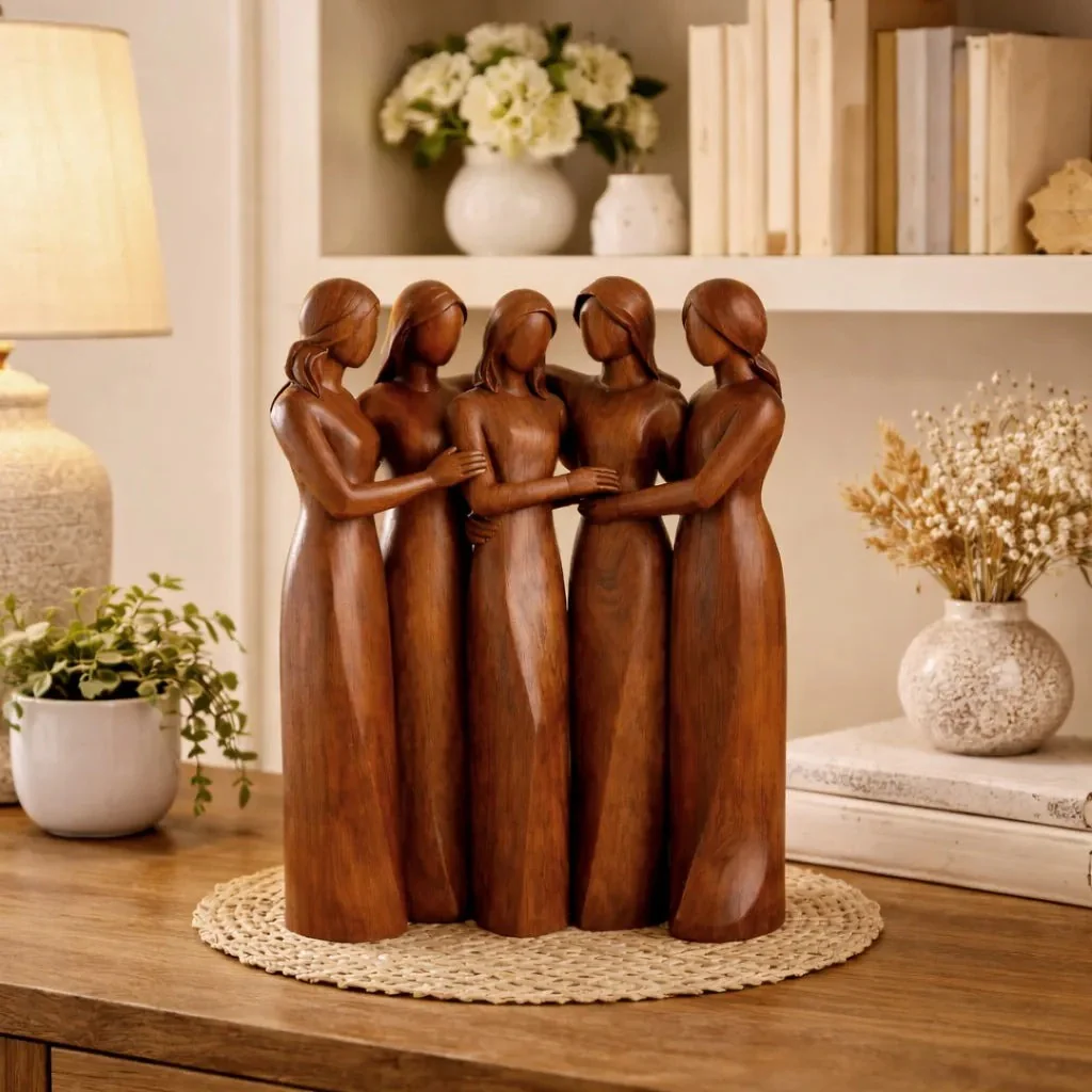 💖🔥LAST DAY 49 % OFF👩🏻🤝👩🏻Sisters by My Side, Celebrates Friendships Three Sisters Sculpture🎁Christmas, Thanksgiving Day, Birthday Gifts - Image 8