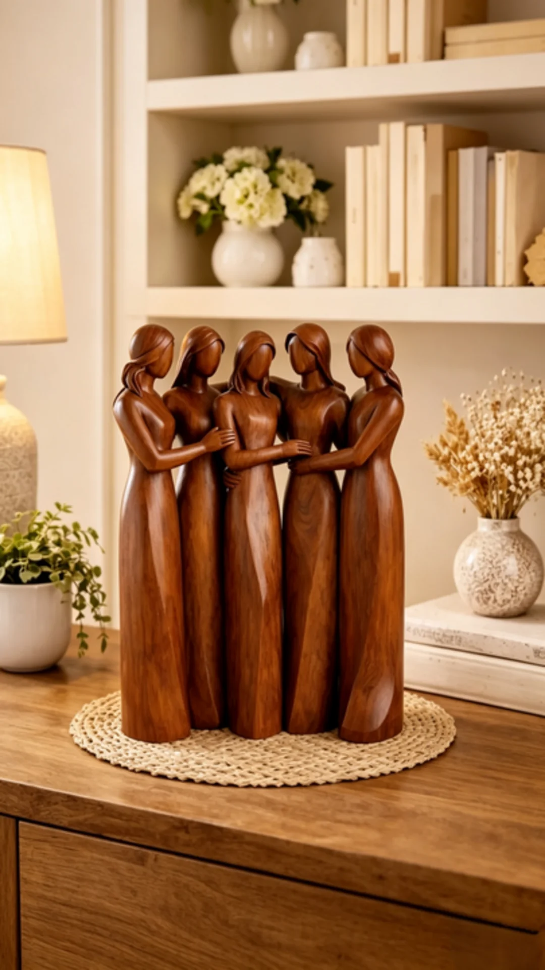💖🔥LAST DAY 49 % OFF👩🏻🤝👩🏻Sisters by My Side, Celebrates Friendships Three Sisters Sculpture🎁Christmas, Thanksgiving Day, Birthday Gifts - Image 9