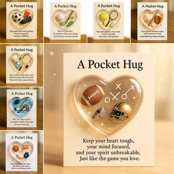 🔥Black Friday Sale⚾Sports-themed Pocket Hug - Image 9