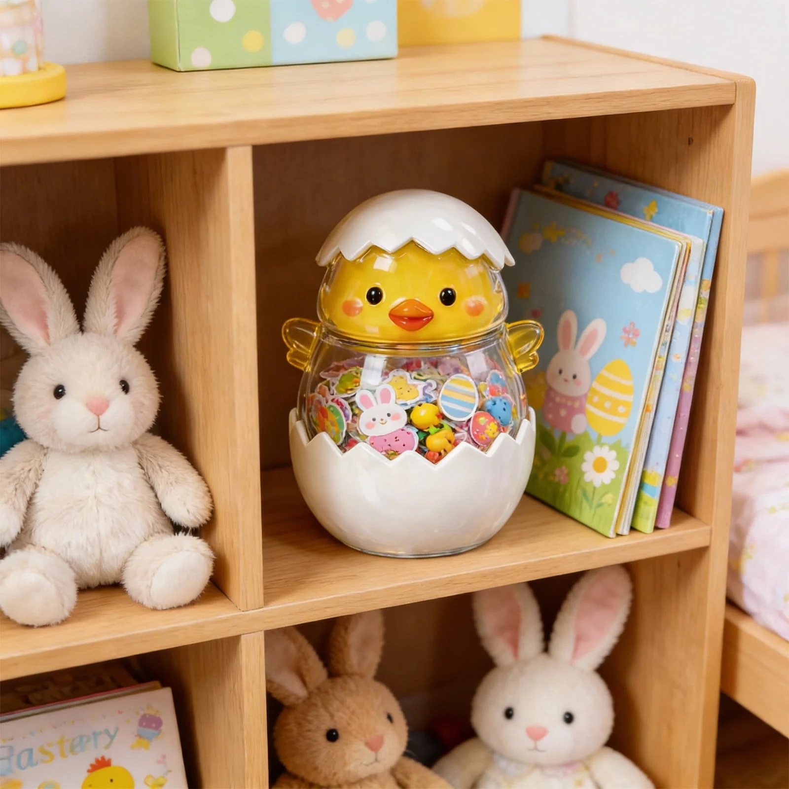 🐰❤️Spring Festival Kitchen Countertop Cookie Jar - Image 11