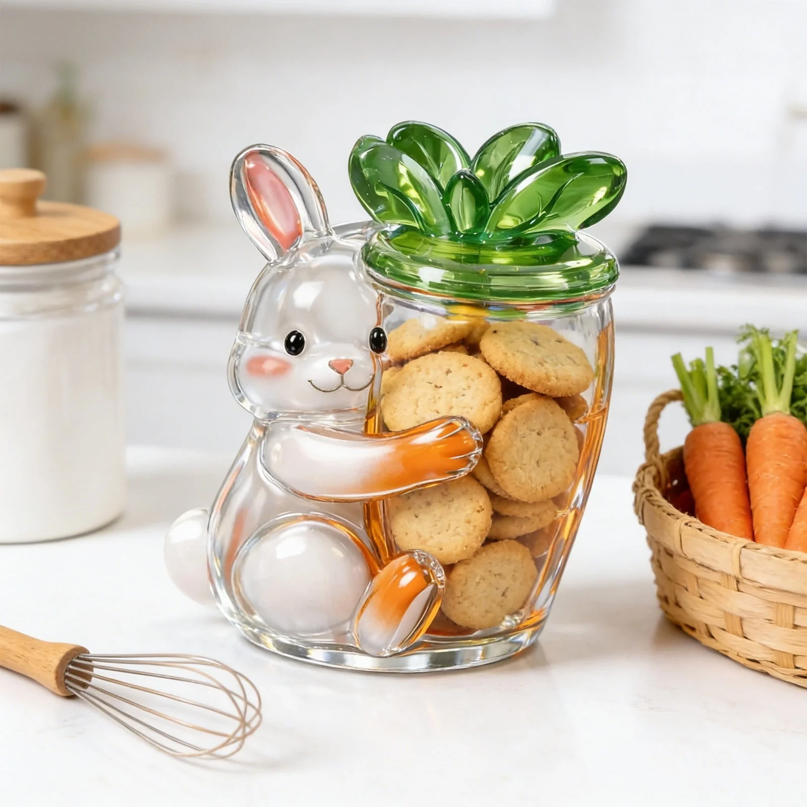 🐰❤️Spring Festival Kitchen Countertop Cookie Jar - Image 17