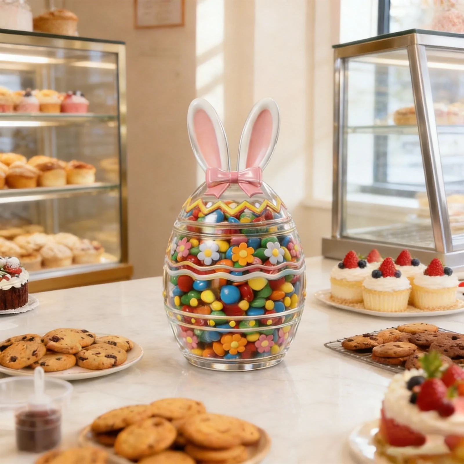 🐰❤️Spring Festival Kitchen Countertop Cookie Jar - Image 5