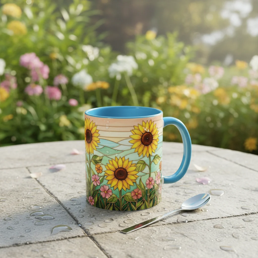 🌿 The Stained Glass Nature Collection Mug 🌸 - Image 5