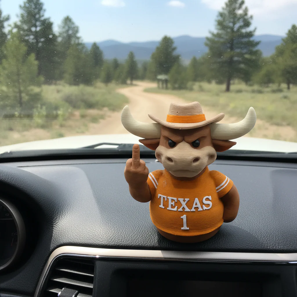 Texas Bull Middle Finger Duck - Image 2