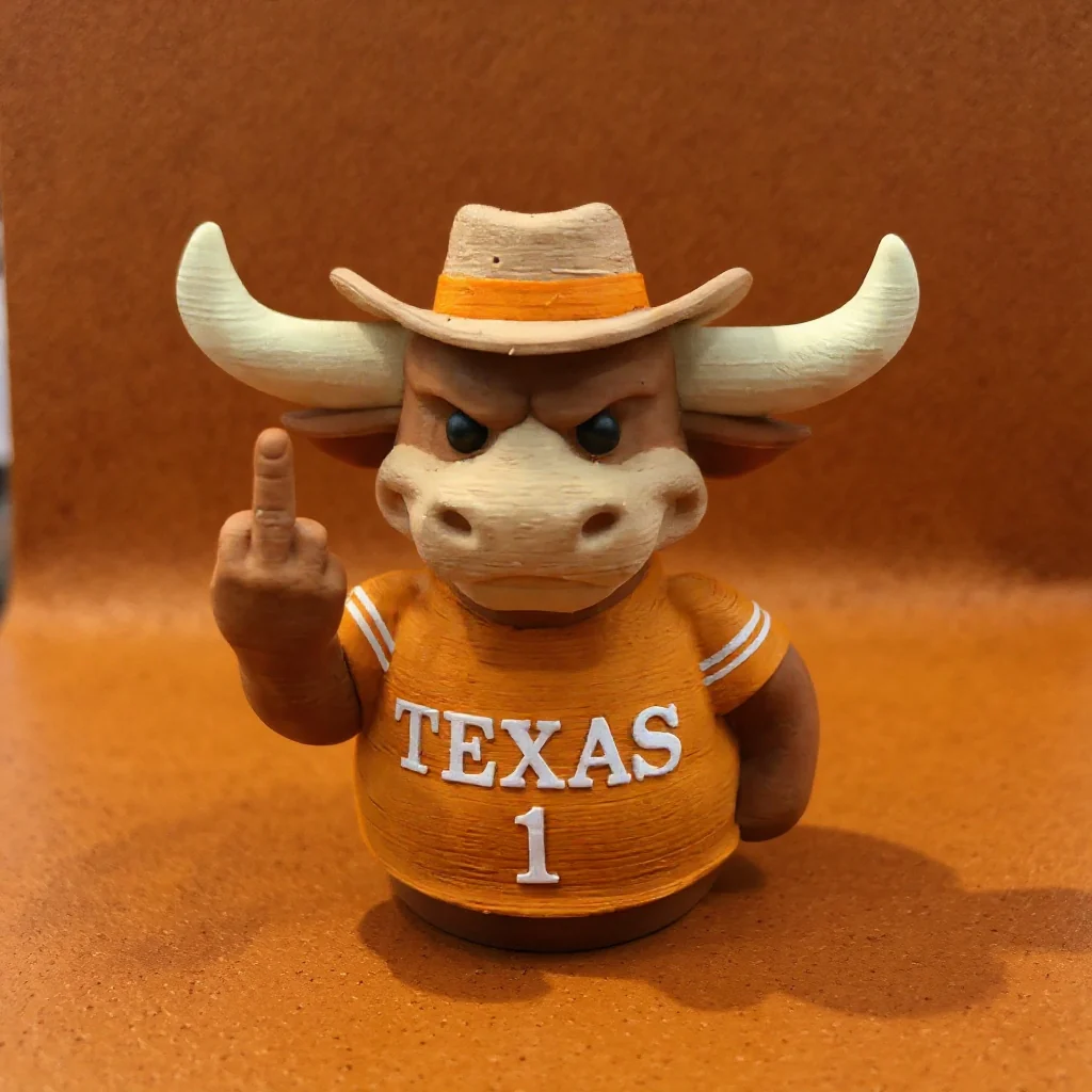 Texas Bull Middle Finger Duck - Image 3