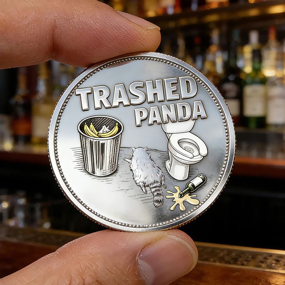 Trashed Panda Incident Challenge Coin - Image 2