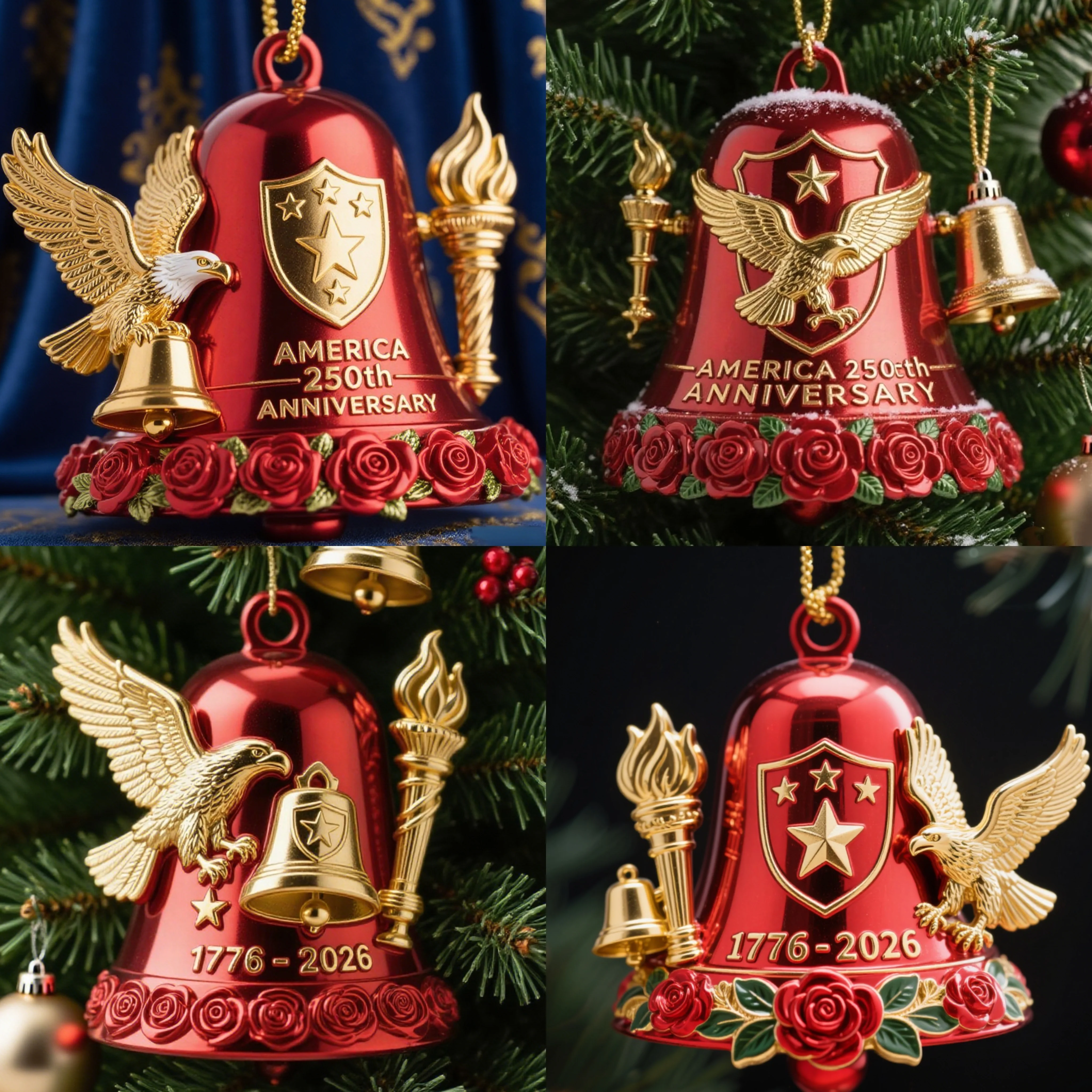 🔔U.S. 250th Anniversary Bell Ornament - Image 8