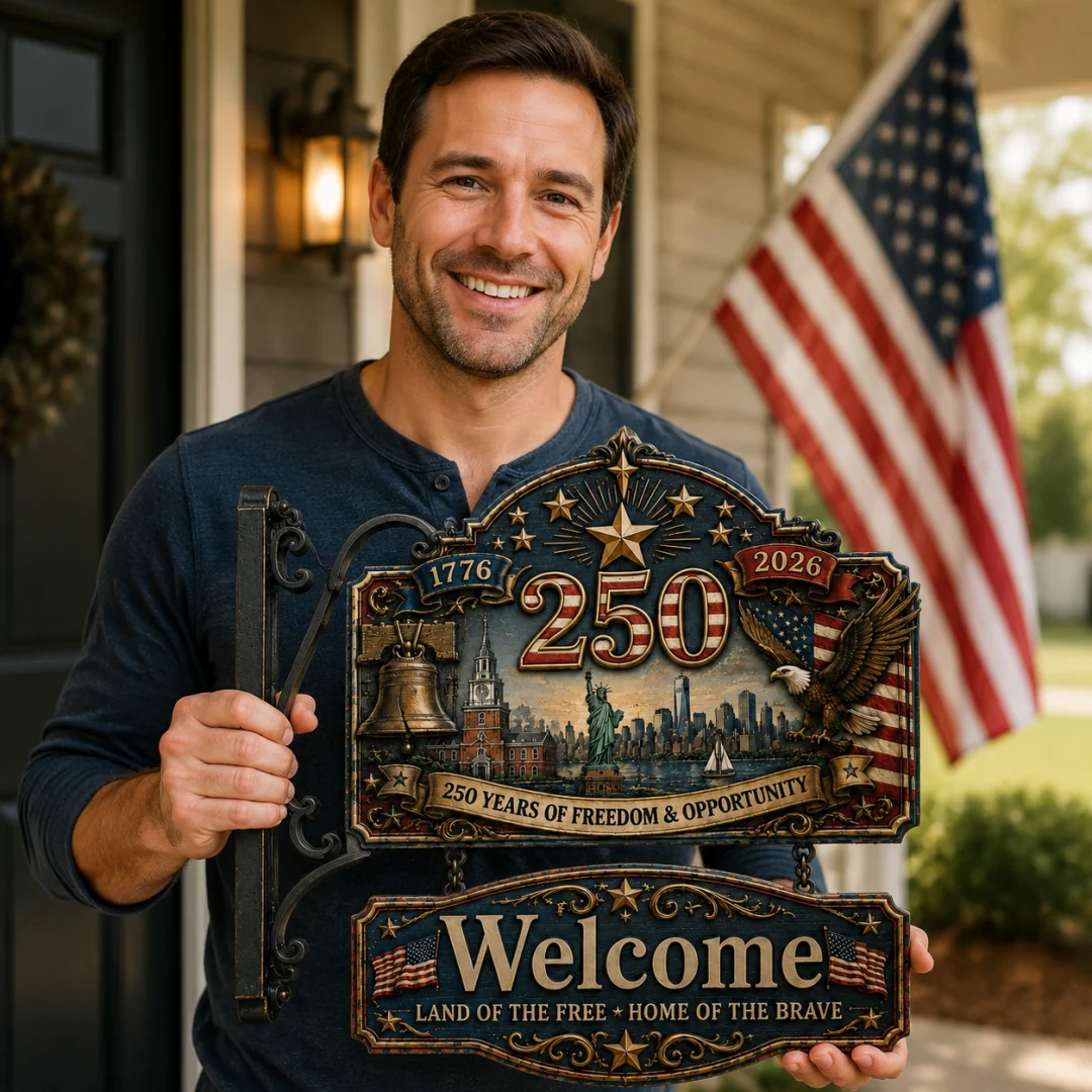 🔥Last Day 49% OFF🔥 - USA 250th Anniversary Welcome Sign - Image 3