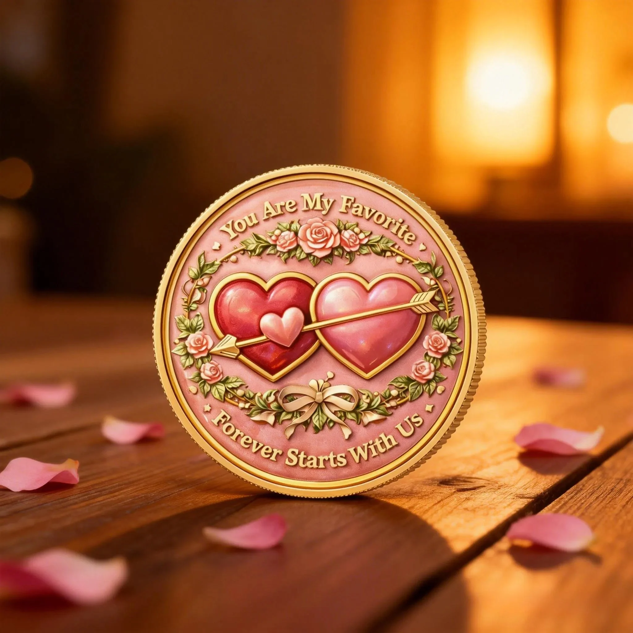 💘Valentine’s Day🎁“You Are My Favorite” Commemorative Coin - Image 3