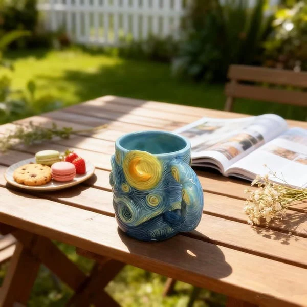 ✨ Van Gogh “Starry Night” Art Mug - Image 3