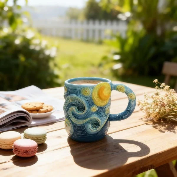 ✨ Van Gogh “Starry Night” Art Mug - Image 4
