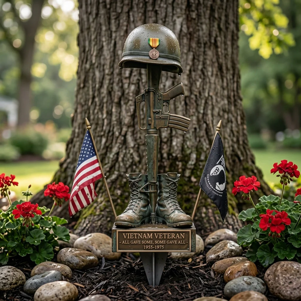 🔥🔥Last Day 50% OFF🔥- Vietnam Veteran Tribute Garden Stake – Honoring Our Heroes - Image 4