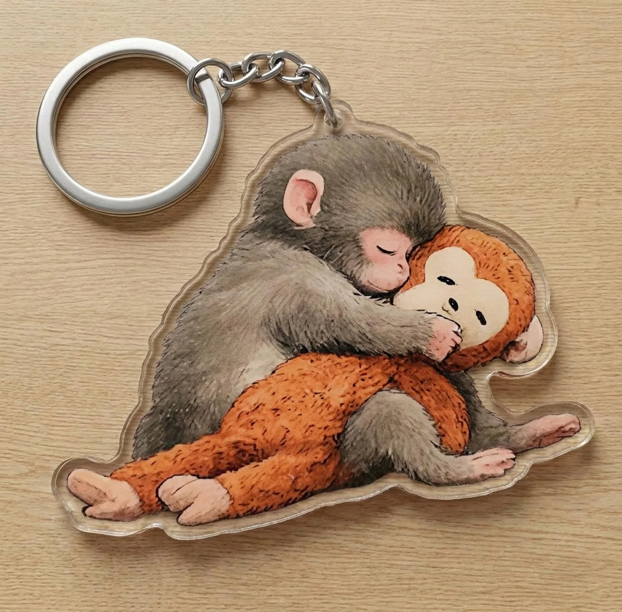 🔥Viral Punch Monkey Acrylic Keychain - Image 5