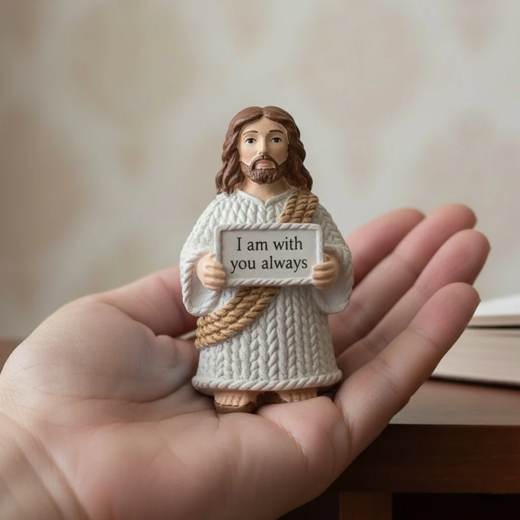 🔥LAST DAY 50% OFF - ✝️Virgin Mary Prayer Statue – “Hail Mary, Full of Grace”🙏 - Image 2
