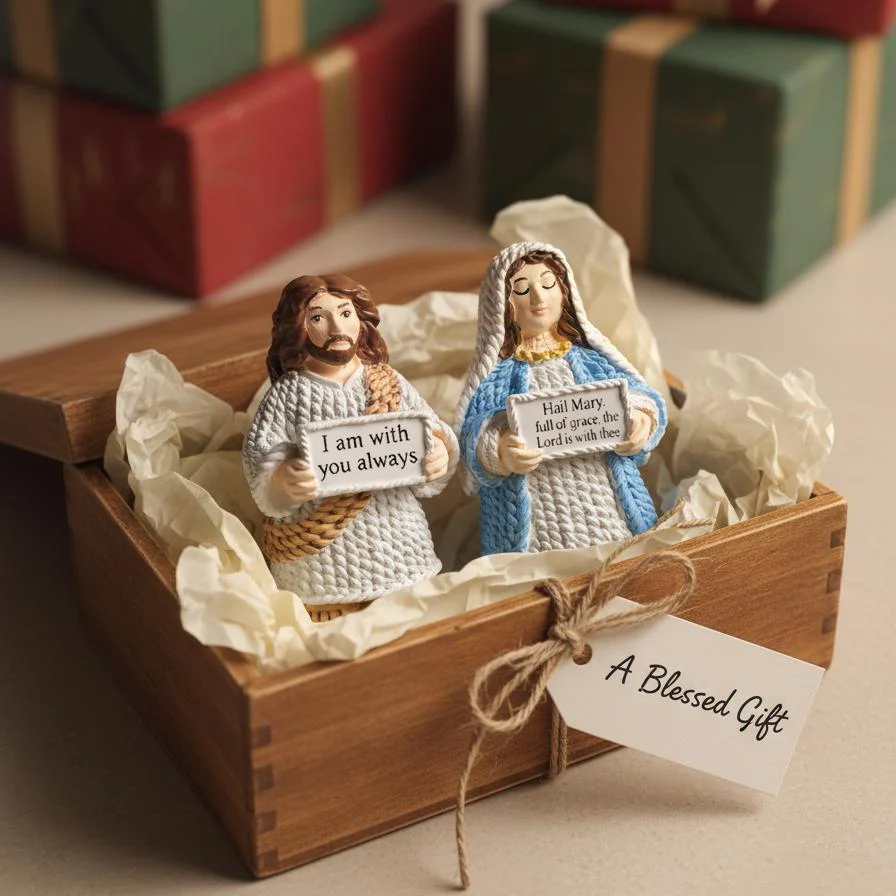 🔥LAST DAY 50% OFF - ✝️Virgin Mary Prayer Statue – “Hail Mary, Full of Grace”🙏 - Image 3