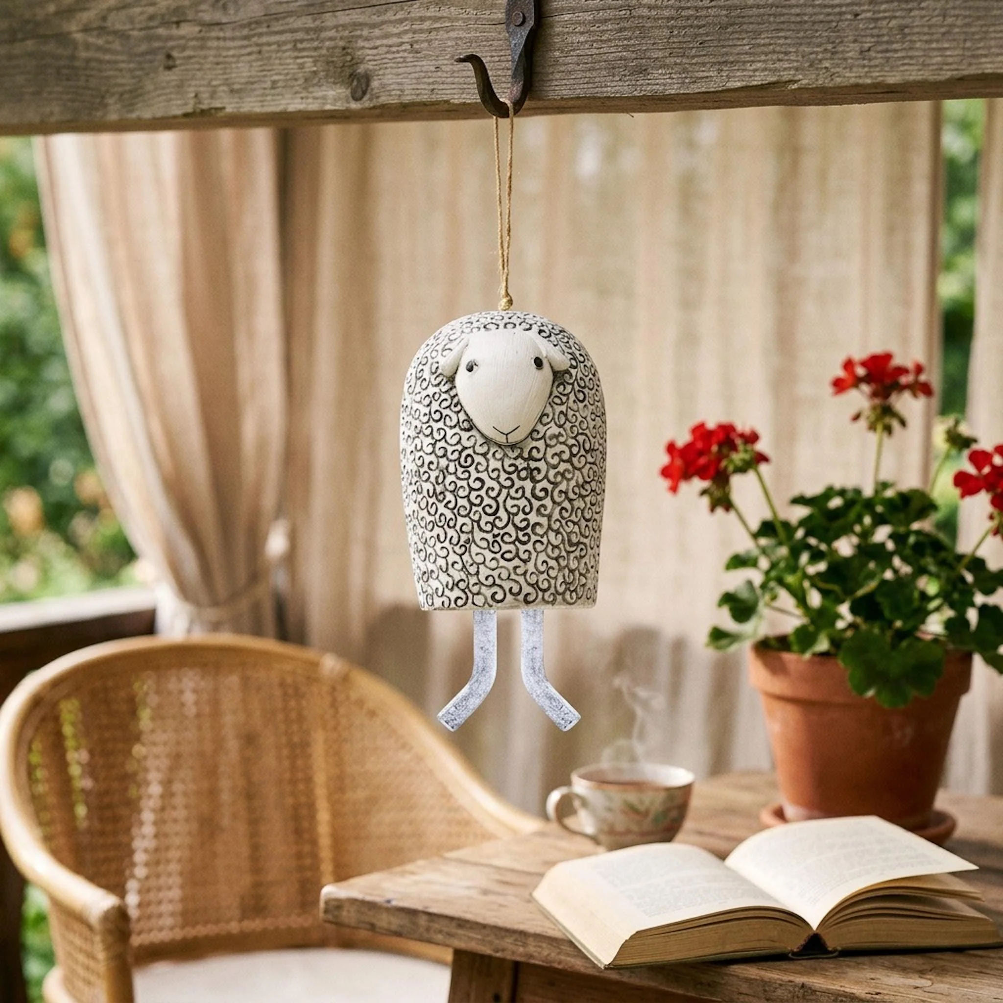 🎐🎐Handmade Whimsical Animal Wind Chime Ornaments - Image 3