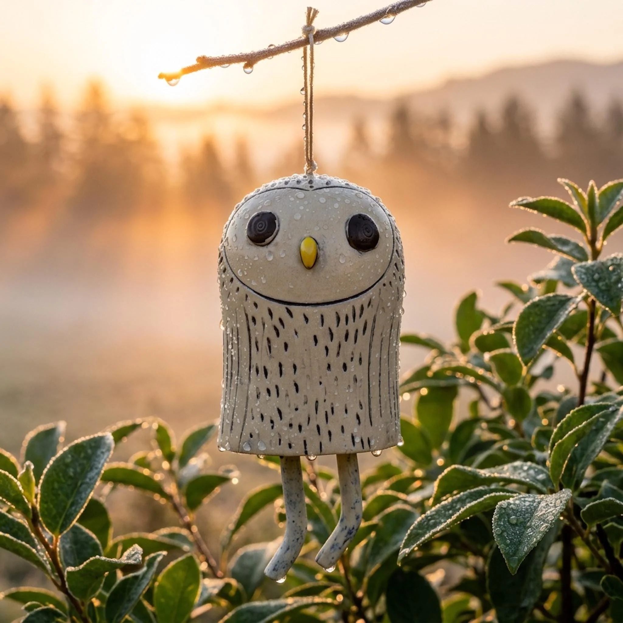 🎐🎐Handmade Whimsical Animal Wind Chime Ornaments - Image 6