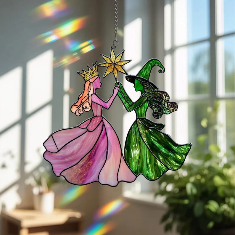 🔮Princess & Witch Colorful Suncatcher - Image 2