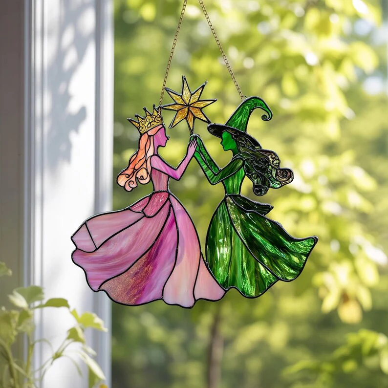 🔮Princess & Witch Colorful Suncatcher - Image 3