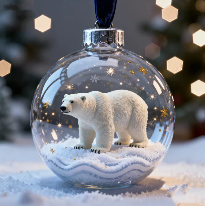 🌊 Wild Life Crystal Glass Ornament - Image 11