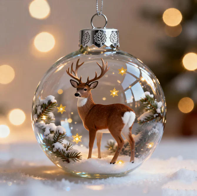 🌊 Wild Life Crystal Glass Ornament - Image 6