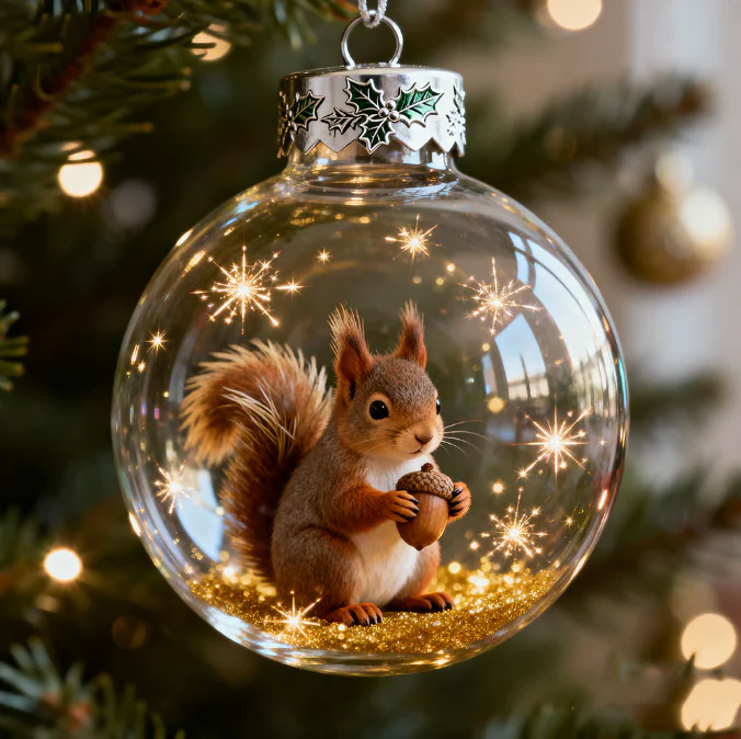 🌊 Wild Life Crystal Glass Ornament - Image 8
