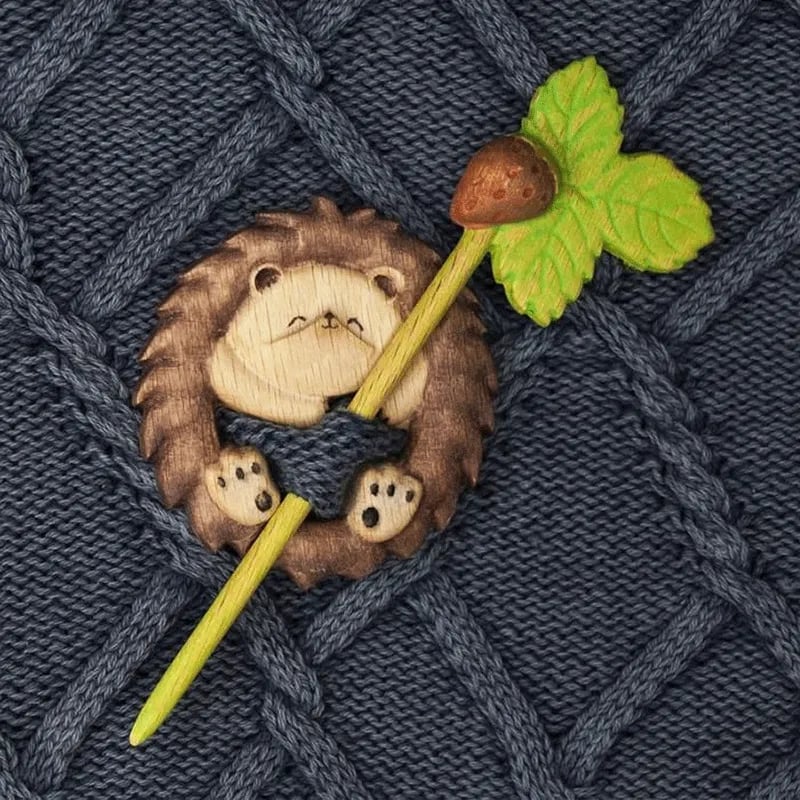 🔥LAST DAY 50% OFF - 🦊Wooden Animal Brooches - Image 4